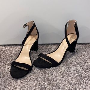 Black Block Heels